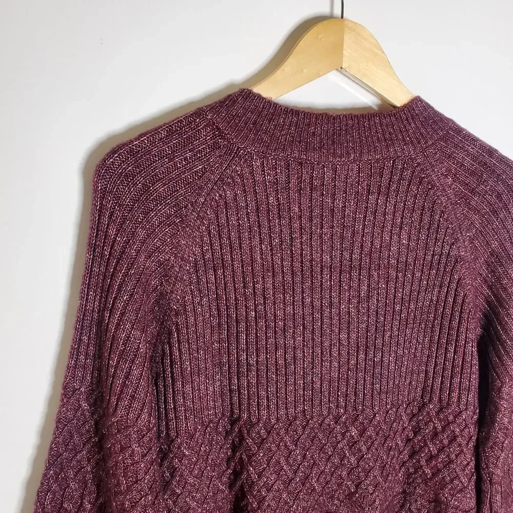 Cabi 4066 Chime Pullover cable knit soft Sweater Fall 2020 SIze Medium